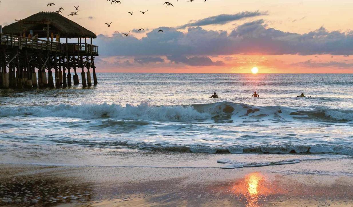 Beach Bungalow By The Sea 1 Cocoa Beach Exterior photo